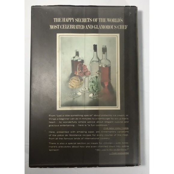 1968 Annemarie's Personal Cookbook  -Jackie Kennedy’s Private Chef -1st Printing - Picture 3 of 4